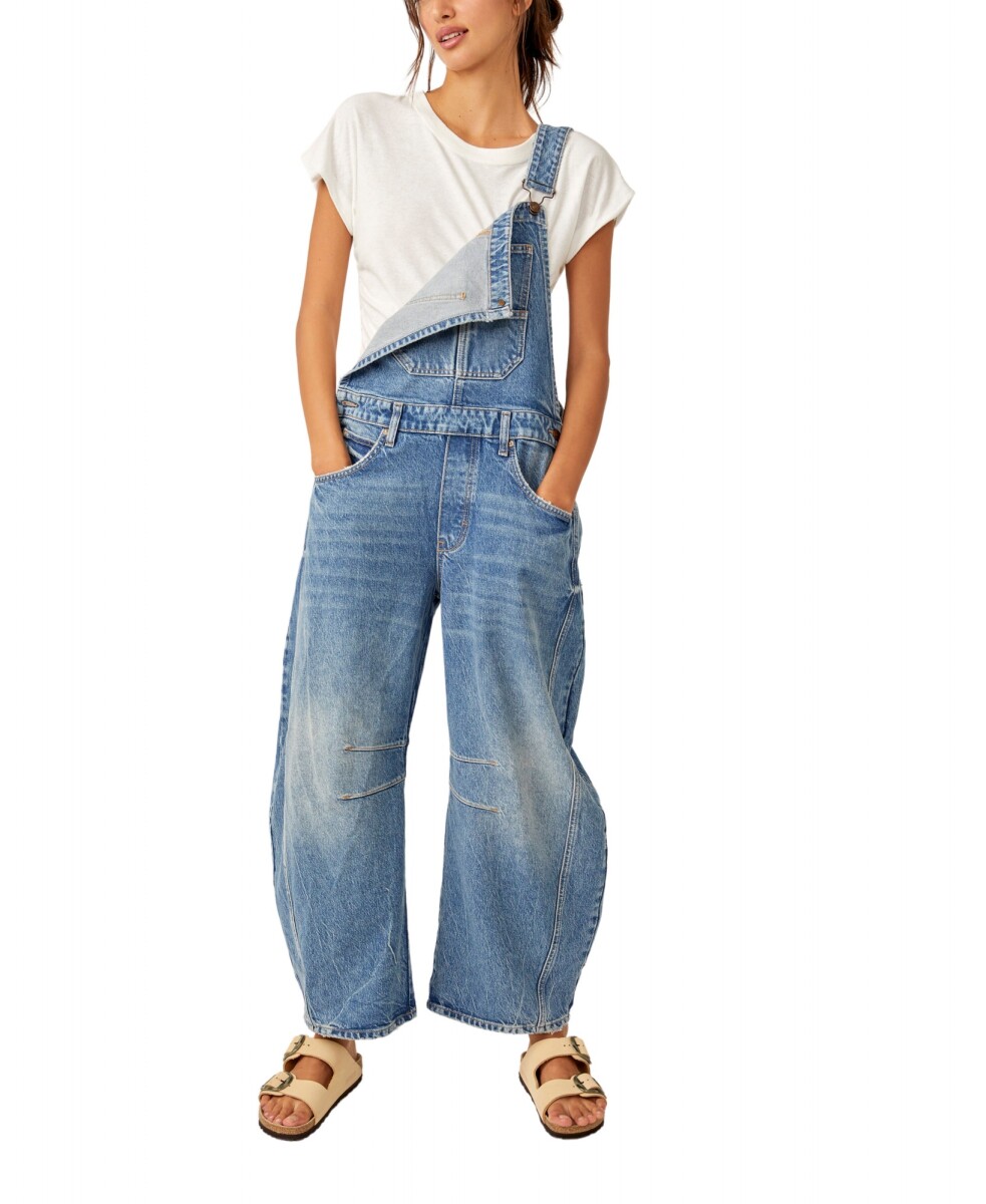 JARDINERO DENIM GOOD LUCK 