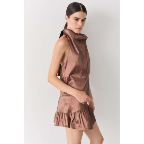 TOP HALTER PARTY Cobre