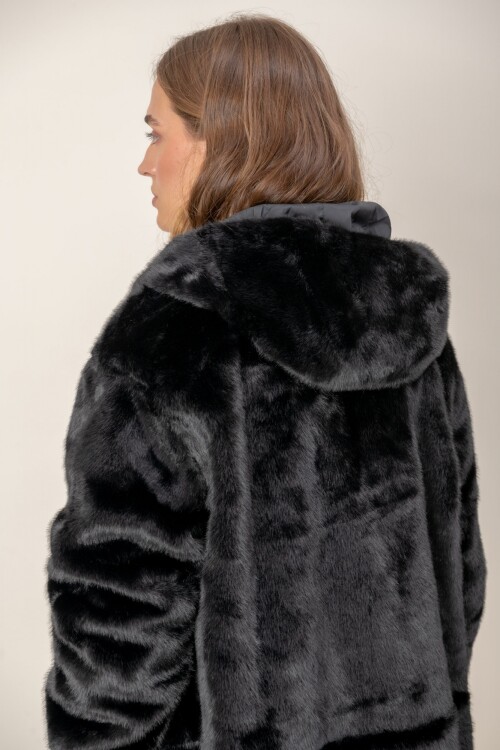 Tapado reversible Negro