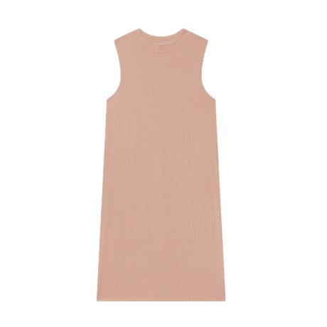 VESTIDO CORTO Beige