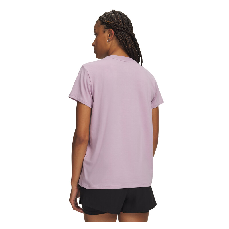 Remera UA Rival Core SS Mujer 1383648-698 Rosado