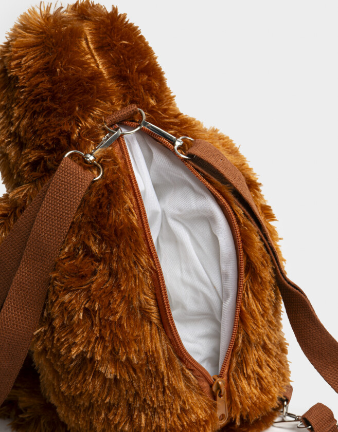 Mochilas y Carteras Infantiles Mochila Infantil Monito Punch - Marron Camel