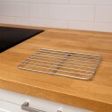REJILLA RECTANGULAR CORRINA ACERO INOX 28CM REJILLA RECTANGULAR CORRINA ACERO INOX 28CM