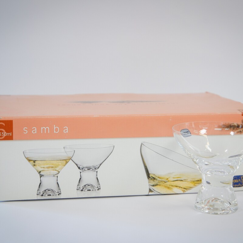 Juego de copas de cristal Bohemia para champagne - 6 unidades Juego de copas de cristal Bohemia para champagne - 6 unidades