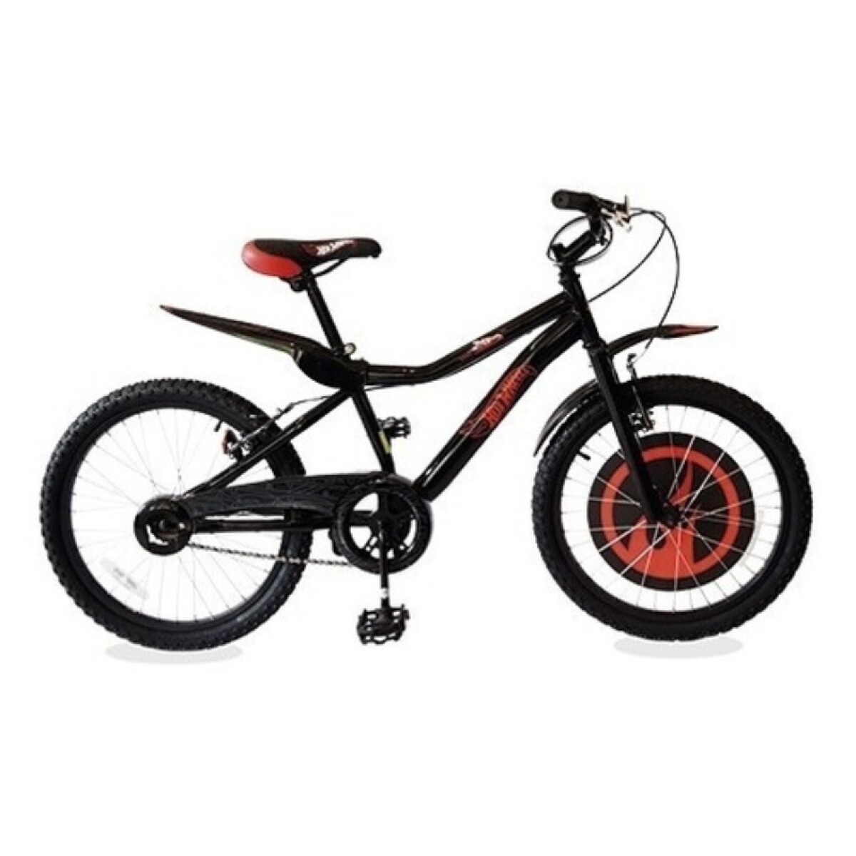 Bicicleta Hotwheels R.20 Niño - Negro 