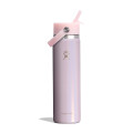 24 oz Wide Mouth with Flex Straw Cap Glimmer Pink