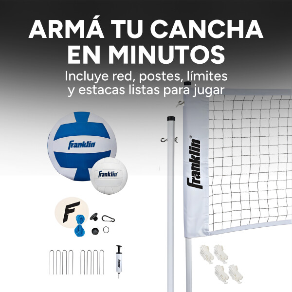 Franklin Kit Red De Volleyball Pelota Y Accesorios Deporte Franklin Kit Red De Volleyball Pelota Y Accesorios Deporte