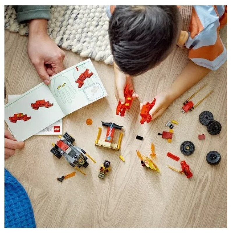 Lego Ninjago 71789 Batalla En Auto Y Moto Kai Y Ras 103 Pz Lego Ninjago 71789 Batalla En Auto Y Moto Kai Y Ras 103 Pz