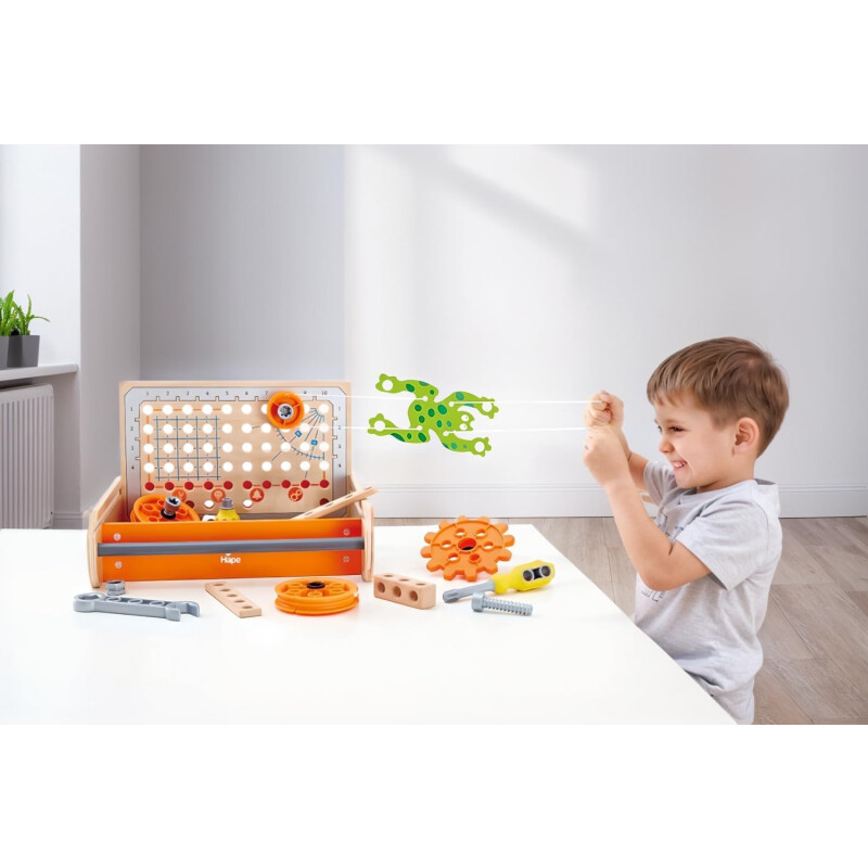 Hape Caja de herramientas de experimentos científicos Hape Caja de herramientas de experimentos científicos