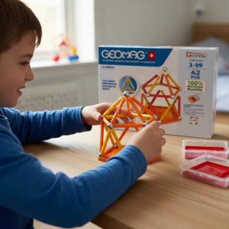 Juego Magnético Classic Geomag 42 Piezas Juego Magnético Classic Geomag 42 Piezas