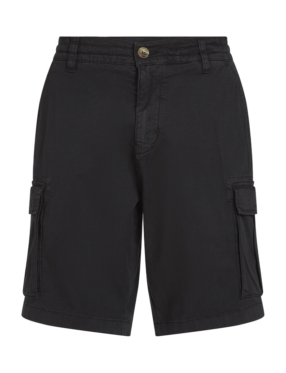 Bermuda Essentials Cargo - Negro 