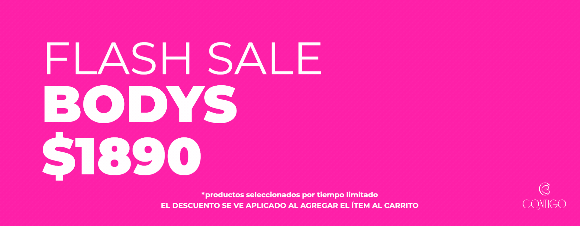 Flash Sale Bodys y Pijamas