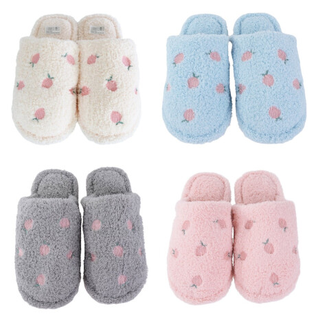 Pantufla para dama plush Pantufla para dama plush