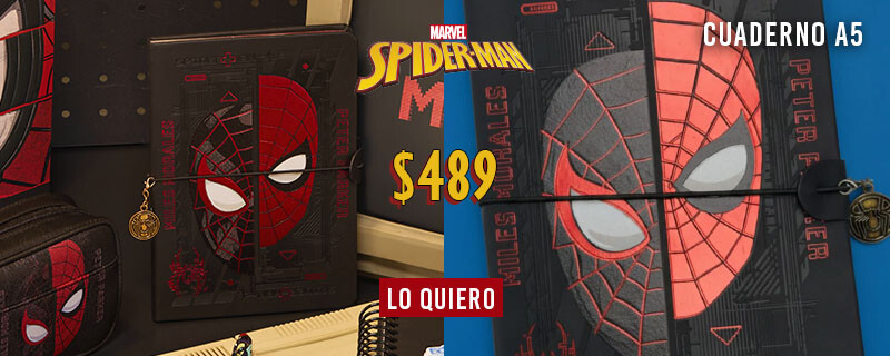 Cuaderno Spider A5