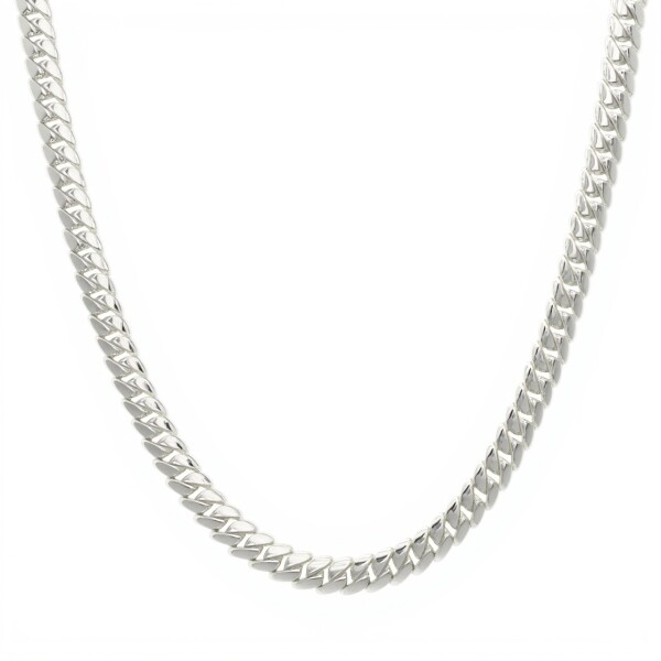 Cadena Cubana-Plata 925-Sin Piedra-CD3070 sinpiedra