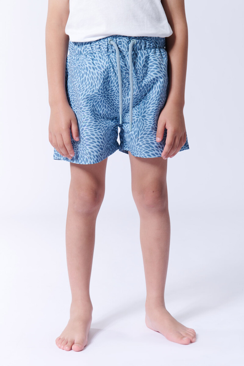 Short de baño full print dots Full Print Dots Verde
