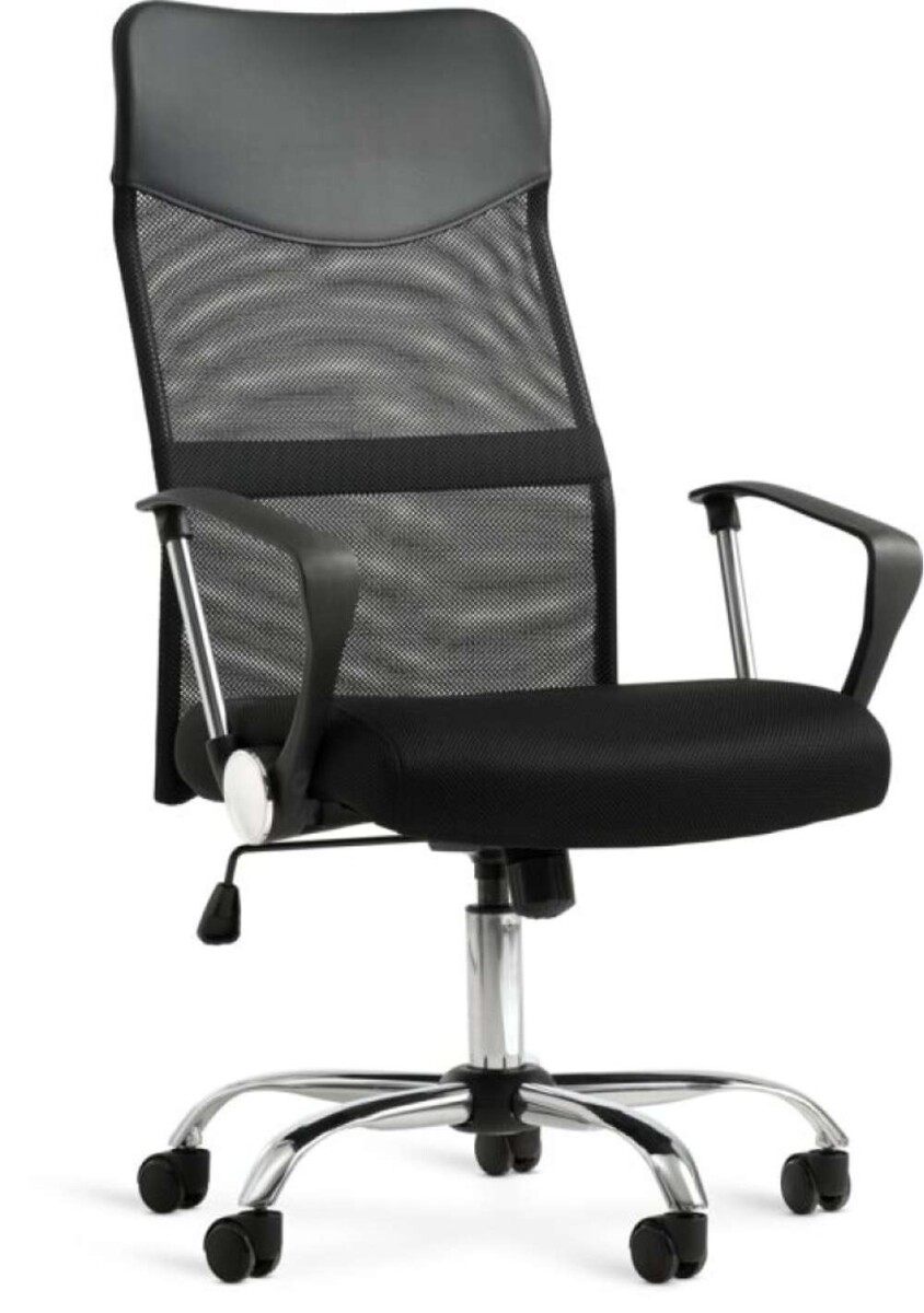 Silla De Oficina Billum Malla - Negro 