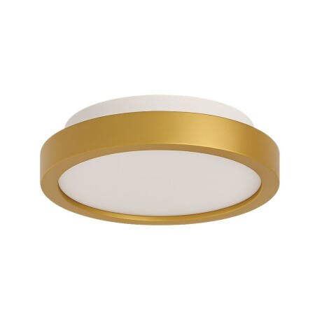 Plafón LED pequeño moderno, Dimerizable 15W 20CM DORADO