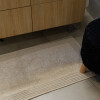 Alfombra de baño algodón 50x80cm beige