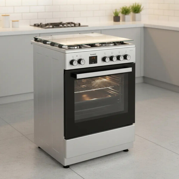 Cocina A Gas James C 25a Tks G2 Inox 4 Hornallas COCINA JAMES C25A TKS G2 INOX