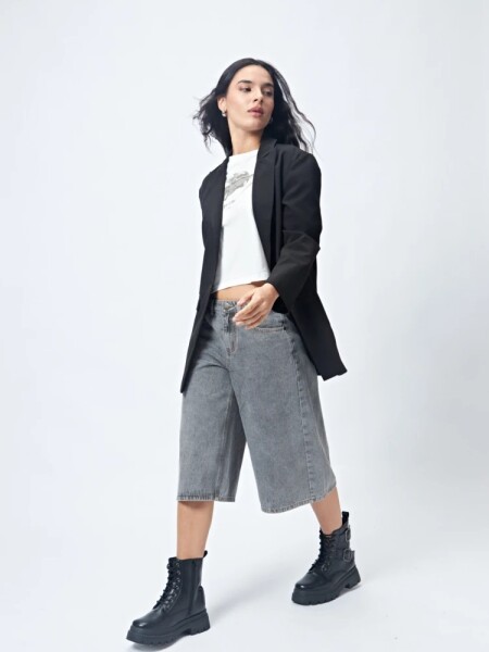 BERMUDA P.CAKE CARRY GRIS