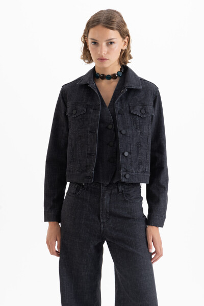 CAMPERA ICON BLACK Negro