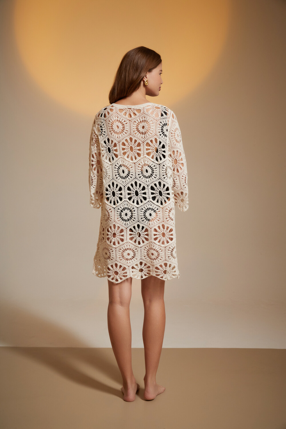 Vestido Chitun Crudo / Natural