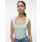 VMMILLION SL SQUARE NECK TOP SB5 TS Silt Green
