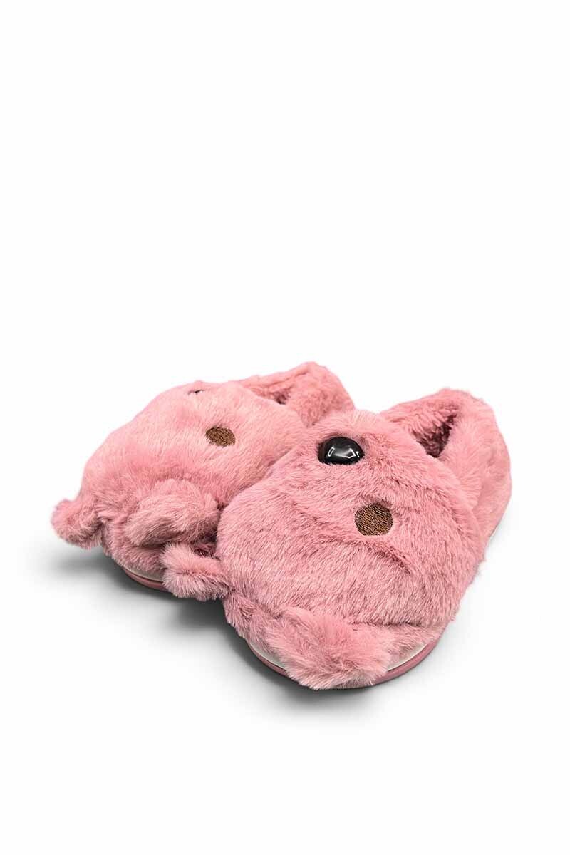 PANTUFLA NIÑOS CERRADA DISEÑO OSO 