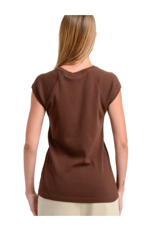 Musculosa O'Neill Woman Oceanside Shell Marrón