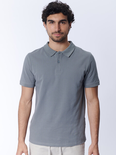 Remera polo piqué Verde