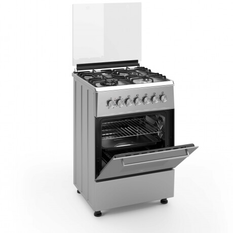 Cocina combinada Dikler 4H D-20 inox. Cocina combinada Dikler 4H D-20 inox.