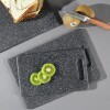 Set 3 tablas para cortar negro