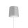 Aplique de pared Aren Gris