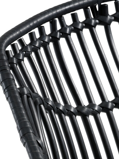 Silla de jardín ILDERHUSE negro Silla de jardín ILDERHUSE negro