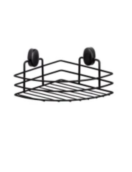 ORGANIZADOR ESQUINERO 18CM CROMADO NEGRO ORGANIZADOR ESQUINERO 18CM CROMADO NEGRO