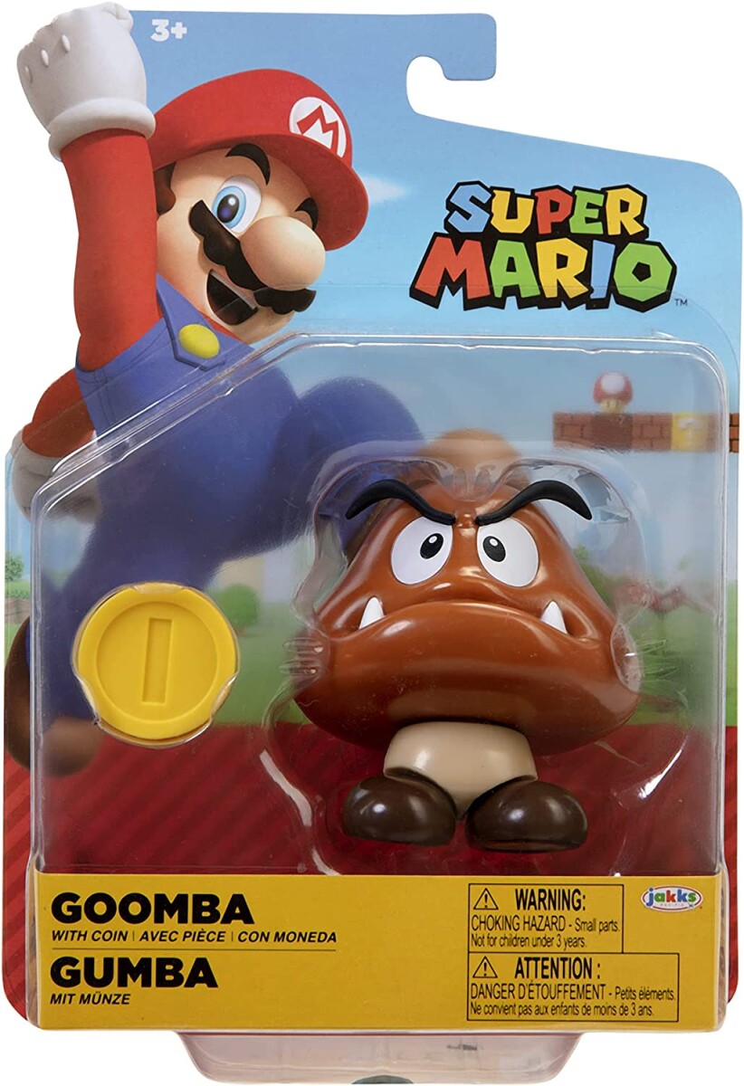 Figura Nintendo Super Mario 6 cm - GOOMBA 