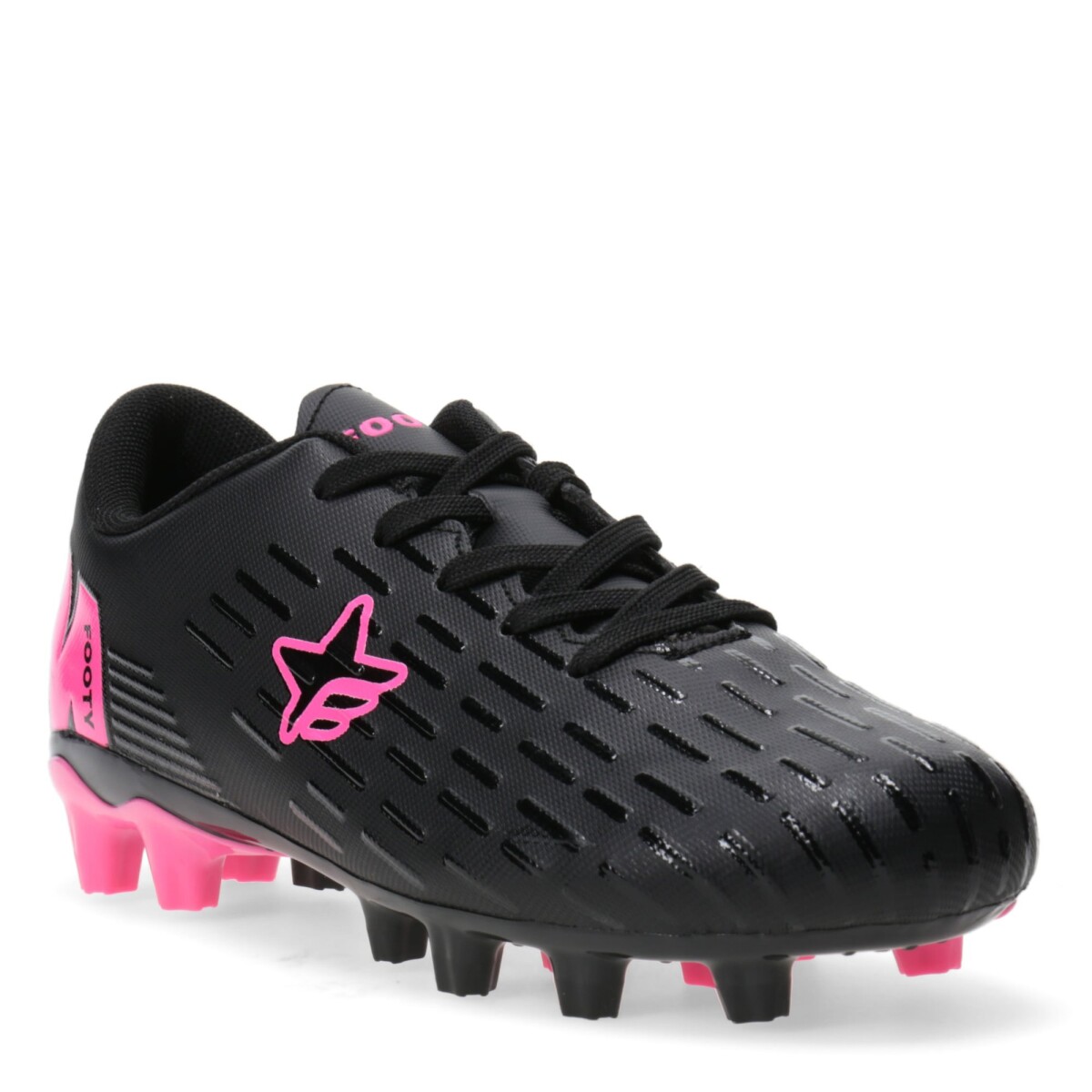Championes Infantiles Footy Copa Libertadores - Negro - Fucsia 