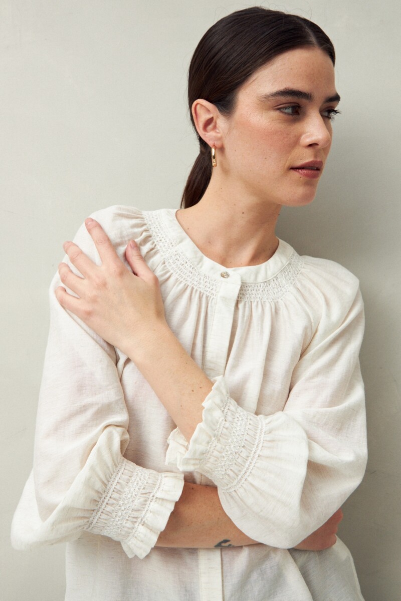 CAMISA HIDAYA Crudo