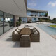 PORCELANATO ESPESORADO 60X120 ANTIDESLIZANTE BLANCO MATE GAMAS DE BLANCO