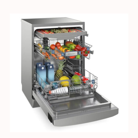 Lavavajillas Electrolux EHFE14T5MSCUS 14 Servicios Gris Inox