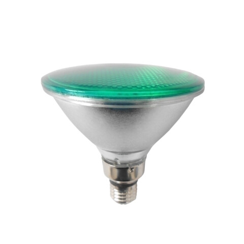 Lámpara halógena tipo PR38 75W, E27, verde L12312