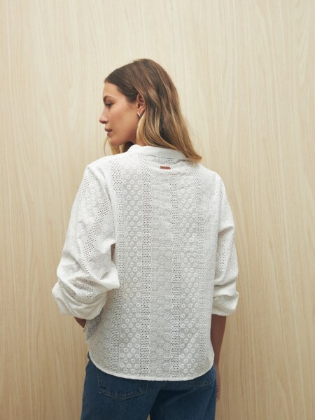 BLUZA ALLIE SRENDIPIA BLANCO