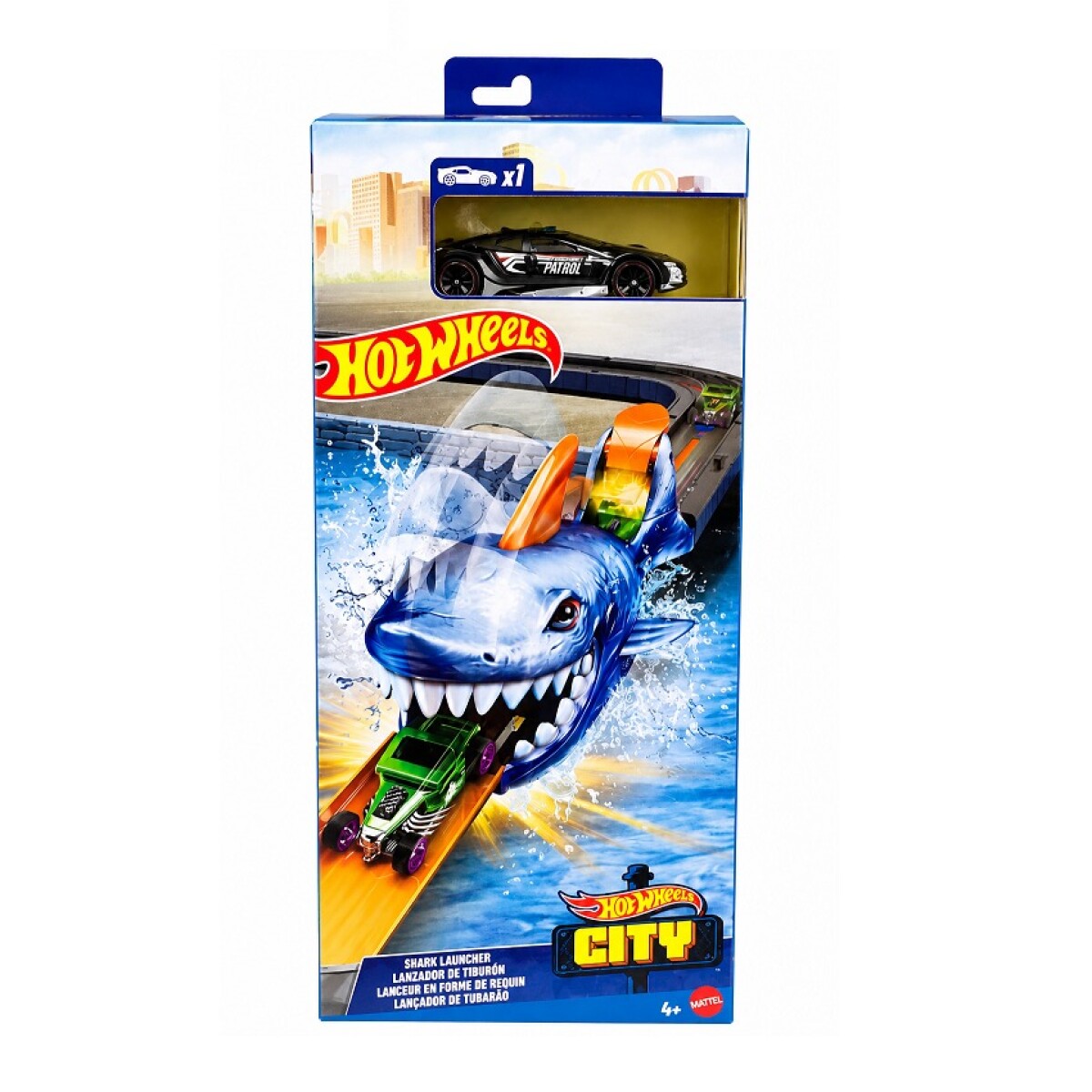 HOT WHEELS LANZADOR DNEMESIS TIBURON 