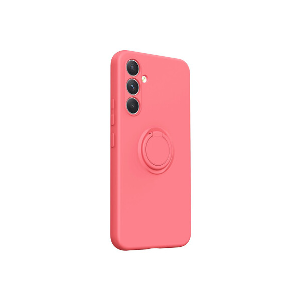 Protector para Samsung Galaxy A55 con anillo color rojo Protector Para Samsung Galaxy A55 Con Anillo Color Rojo