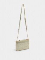 Bolso Bandolera De Metalizado dorado