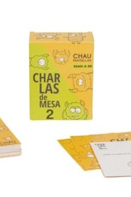 CHARLAS DE MESA 2 CHARLAS DE MESA 2