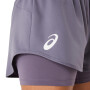 Match Short - Mujer Greyish Purple