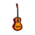 Guitarra Criolla Clasica Tamaño 4/4 39 Para diestros Con Estuche Funda Y Puas Imback Color Cedro Guitarra Criolla Clasica Tamaño 4/4 39 Para diestros Con Estuche Funda Y Puas Imback Color Cedro