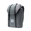 Retreat - Unisex Raven Crosshatch 2